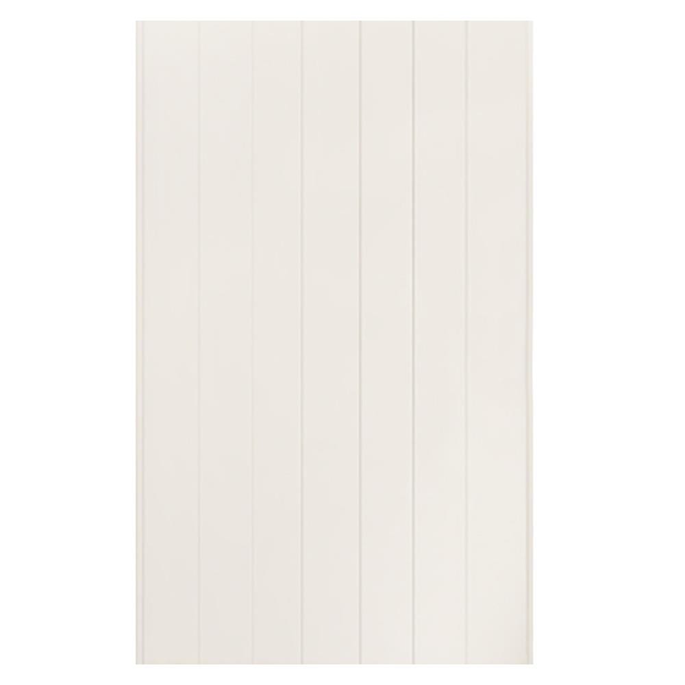 ประตู PVC บานประกอบ AZLE 1 70X180 ซม. สีครีม