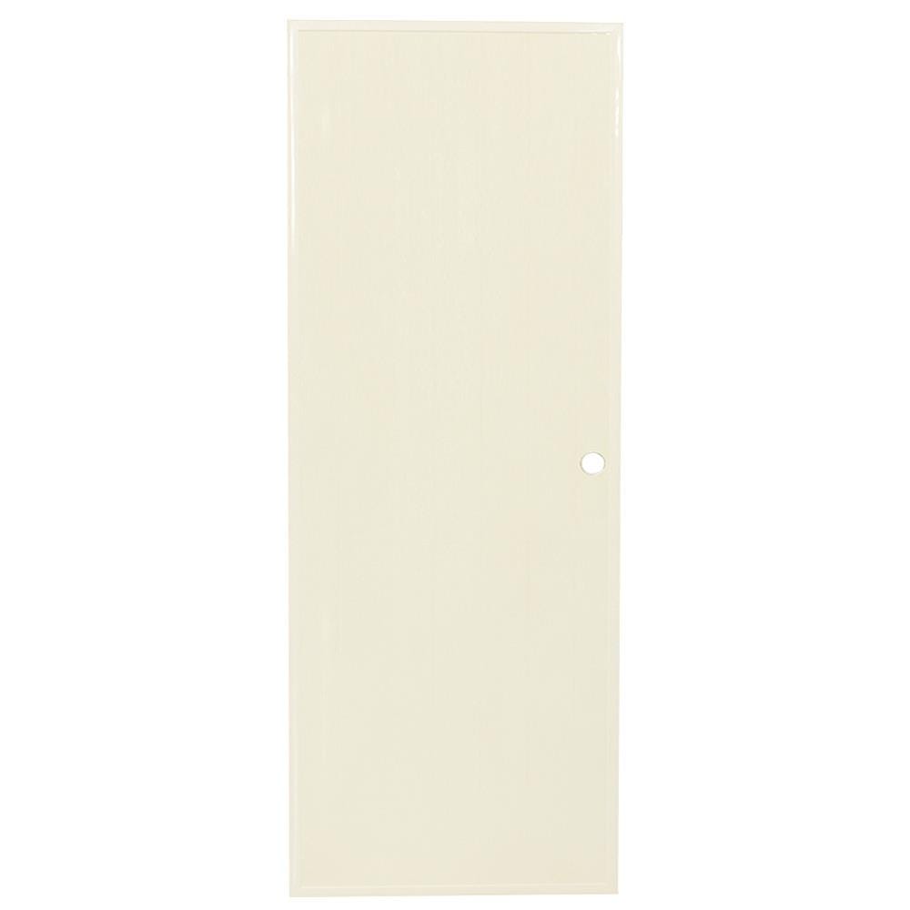 ประตู PVC บานประกอบ AZLE 1 70X200 ซม. สีครีม