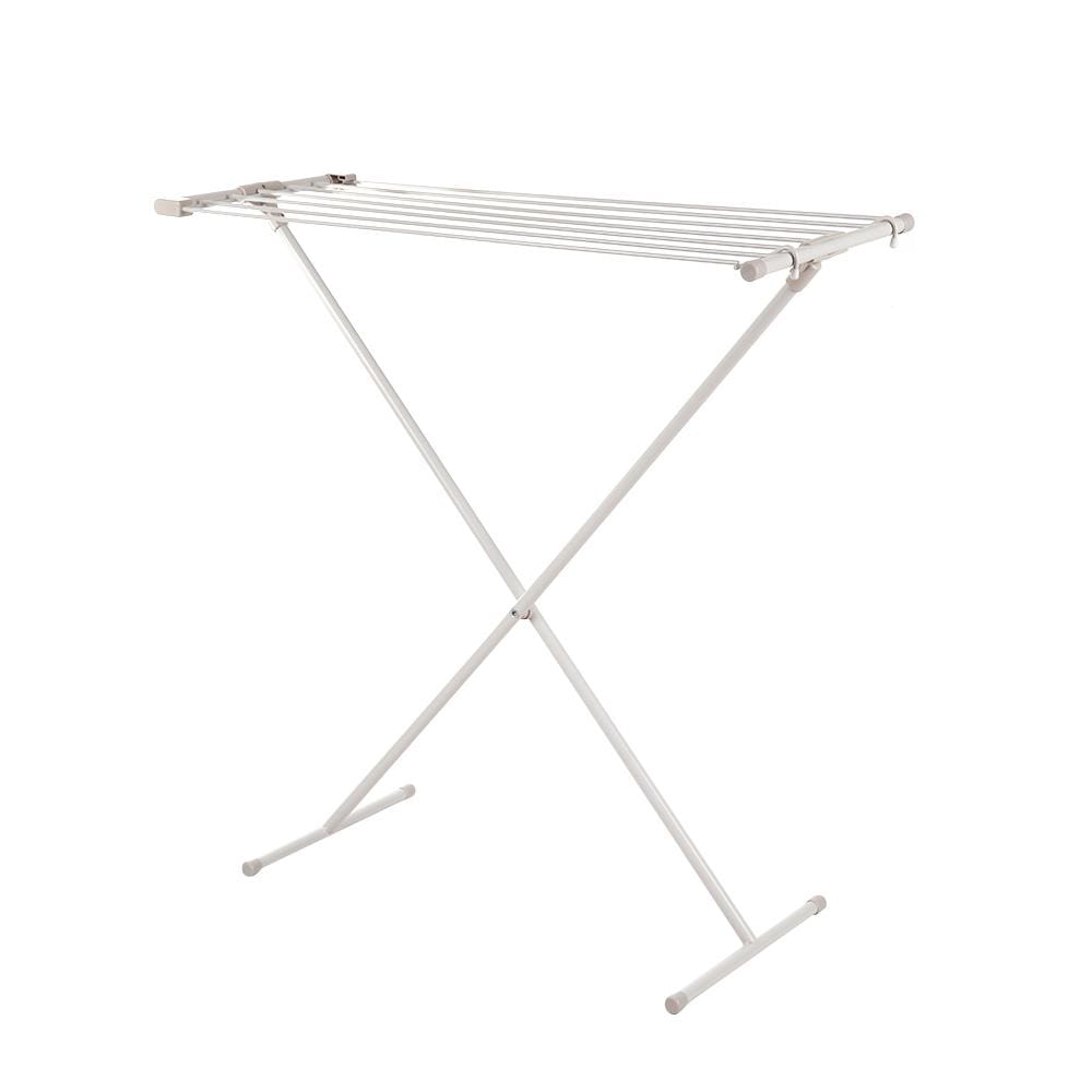 ราวพาดผ้า 7 เส้น PLIM 82x32x82cm สีครีม PLIM