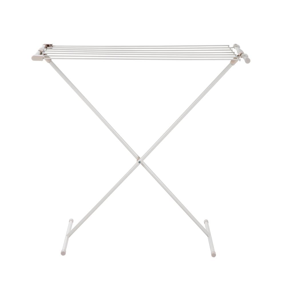 ราวพาดผ้า 7 เส้น PLIM 82x32x82cm สีครีม PLIM