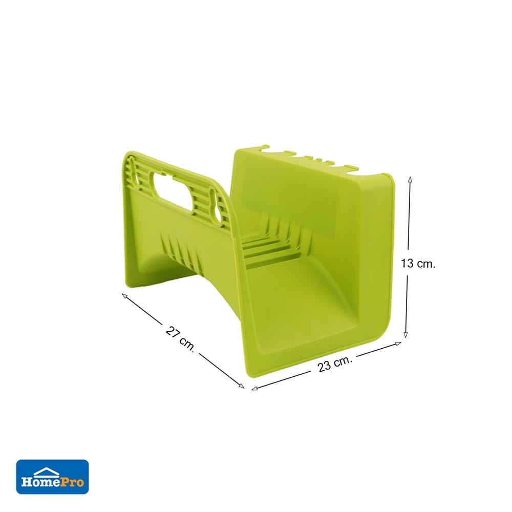 ที่แขวนสายยางพลาสติก SPRING DGH2302 สีเขียว