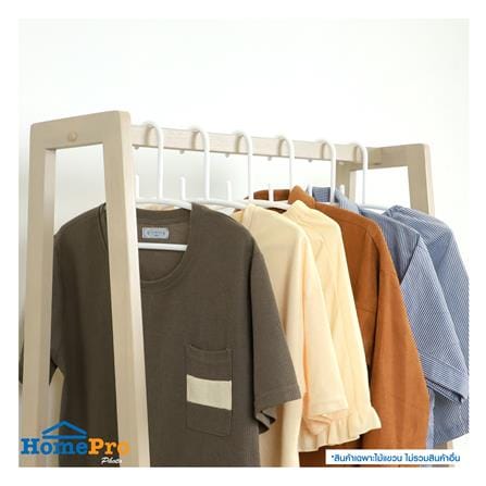 ไม้แขวนเสื้อ PLIM H1170, P1170 สีขาว แพ็ค 6 ชิ้น_4