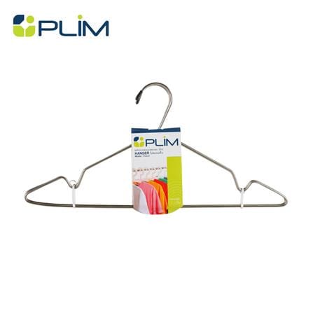 ไม้แขวนเสื้อสเตนเลส PLIM PCH-01 แพ็ค 3 ชิ้น_0