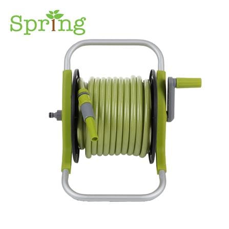 สายยางโรล SPRING W-03 1/2 นิ้วX20 ม. สีเขียว