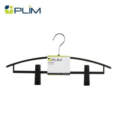 ไม้แขวนเสื้อหนีบ PLIM HHG003-B สีดำ_0