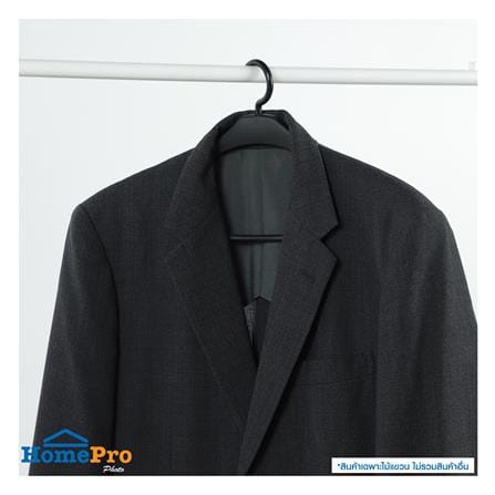 ไม้แขวนเสื้อสูท PLIM HHG002-B สีดำ_4