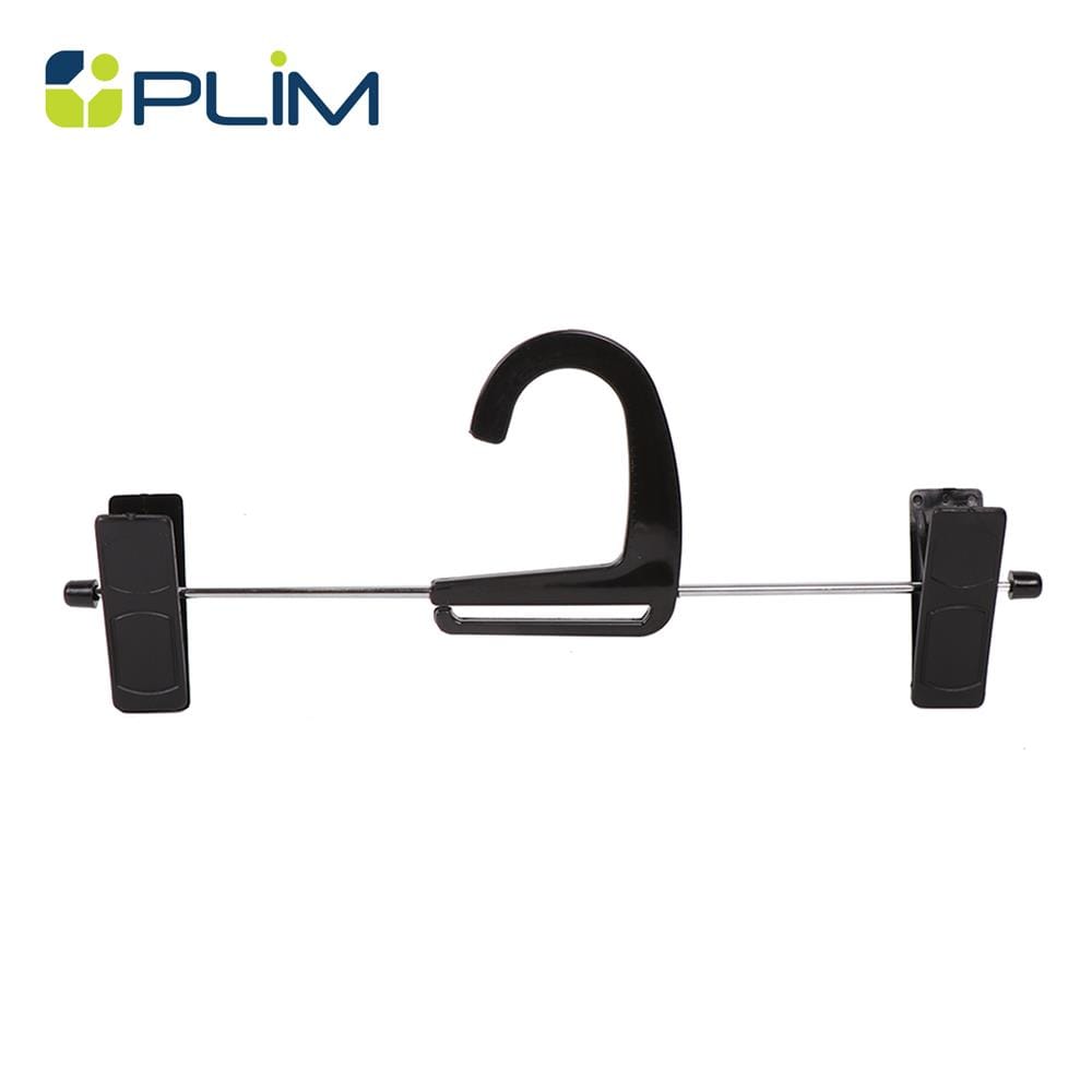 ไม้แขวนมีหนีบ PLIM HHG001-B สีดำ