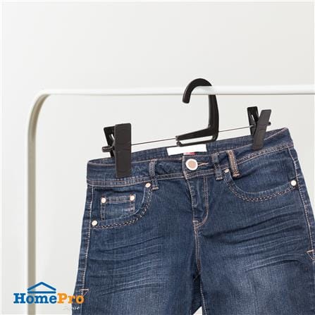 ไม้แขวนมีหนีบ PLIM HHG001-B สีดำ_3