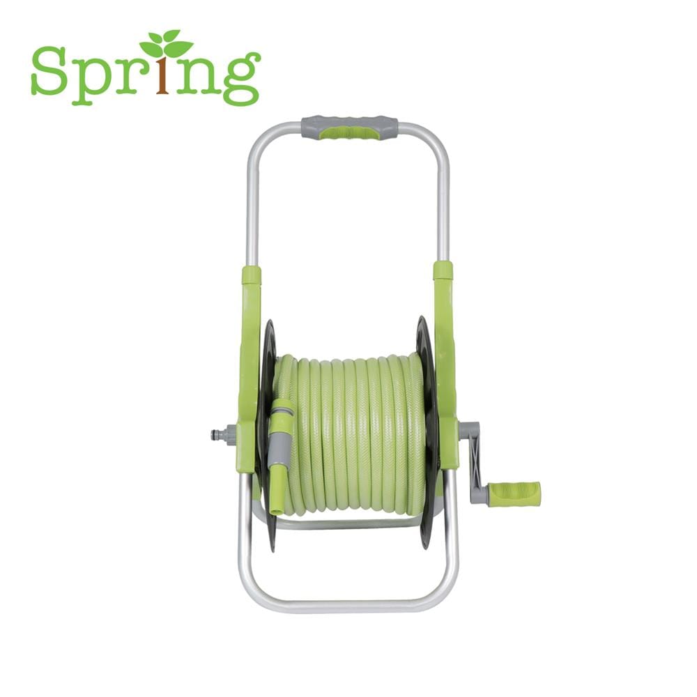 สายยางโรล SPRING W-04 1/2 นิ้วx30 ม. สีเขียว