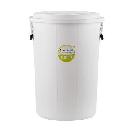 ถังน้ำพร้อมฝา PLIM 66L (17.gl) สีขาว_0