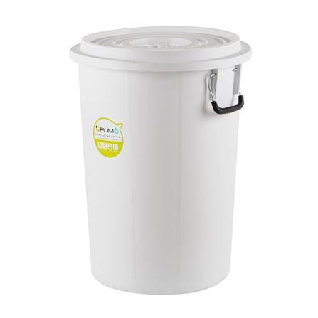 ถังน้ำพร้อมฝา PLIM 66L (17.gl) สีขาว_1