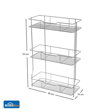ชั้นแขวนสเตนเลส 3 ชั้น EKONO ST-HW083_5