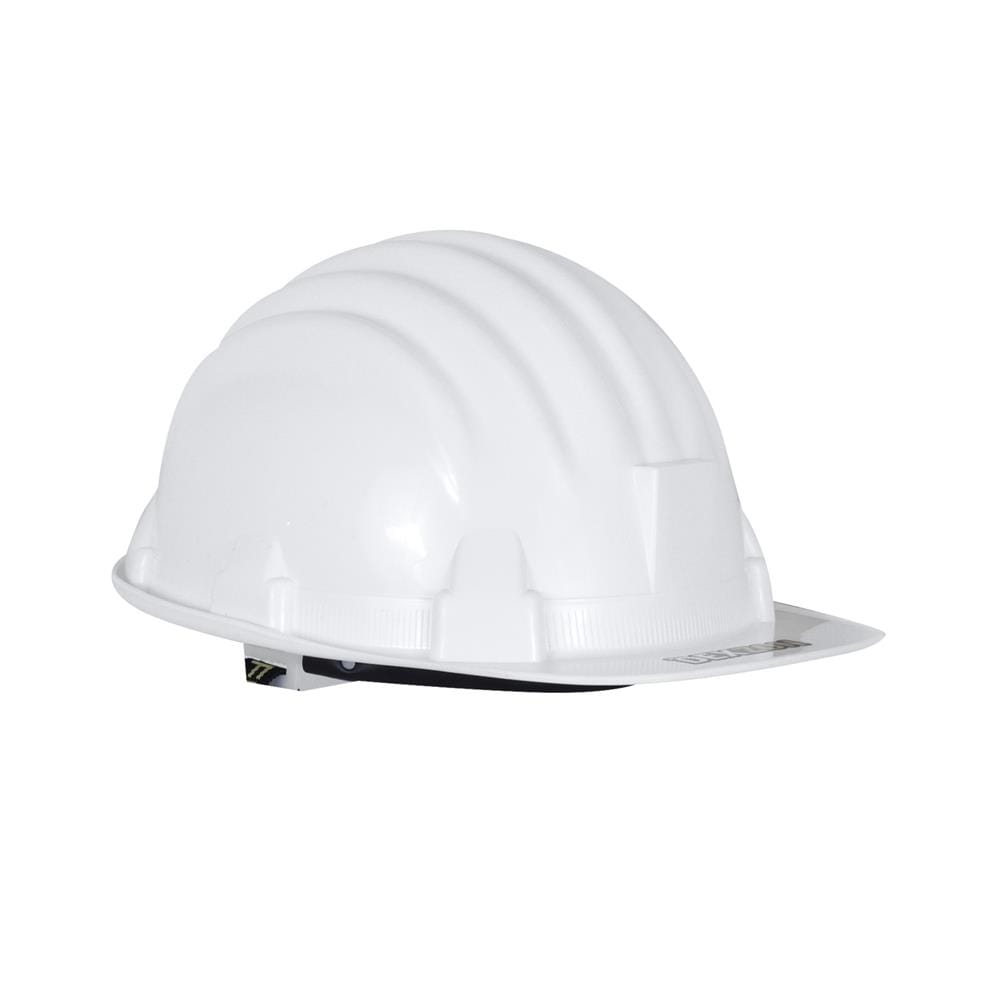 หมวกนิรภัยพลาสติก PP มาตรฐานมอก. DEXZON สีขาว