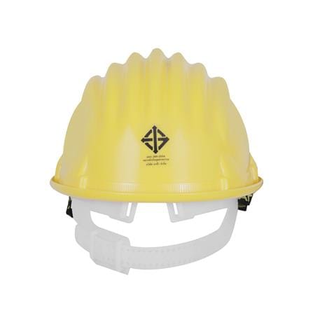 หมวกนิรภัยพลาสติก PP มาตรฐานมอก. DEXZON สีเหลือง_3