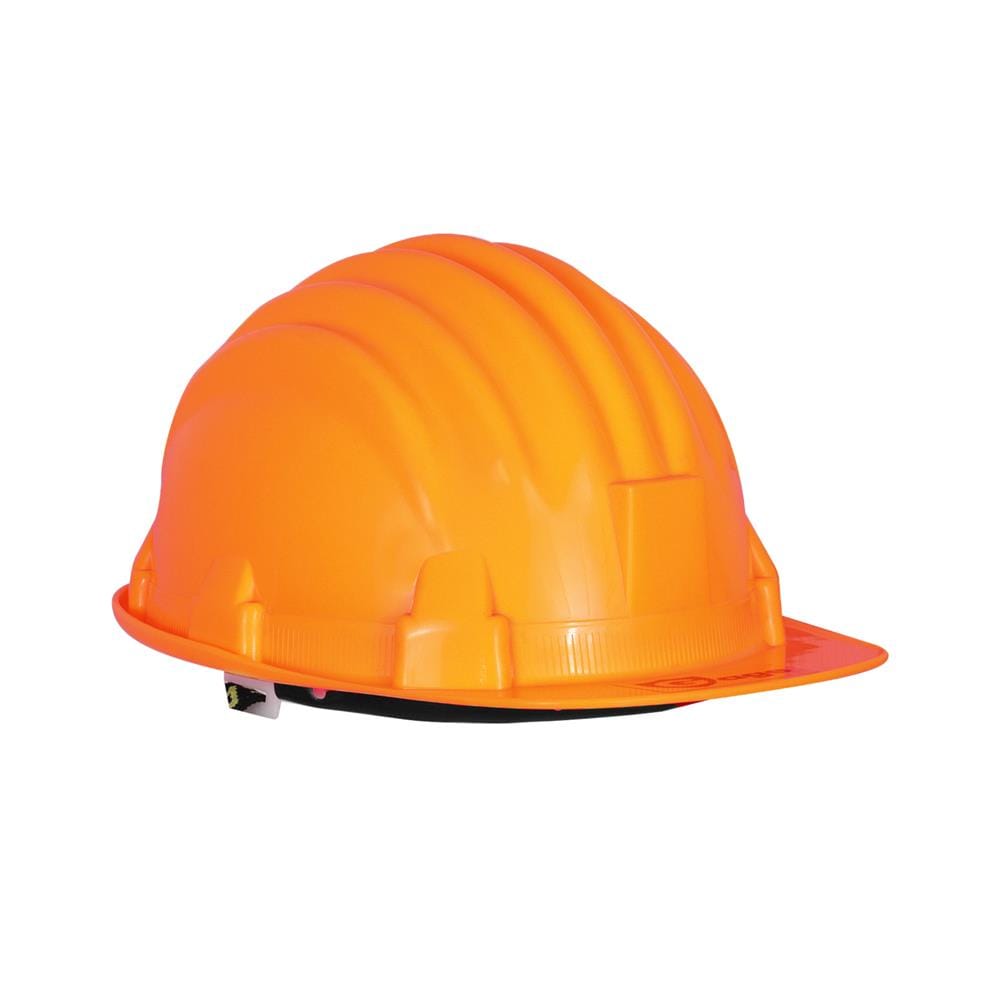 หมวกนิรภัยพลาสติก PP มาตรฐานมอก. DEXZON สีส้ม