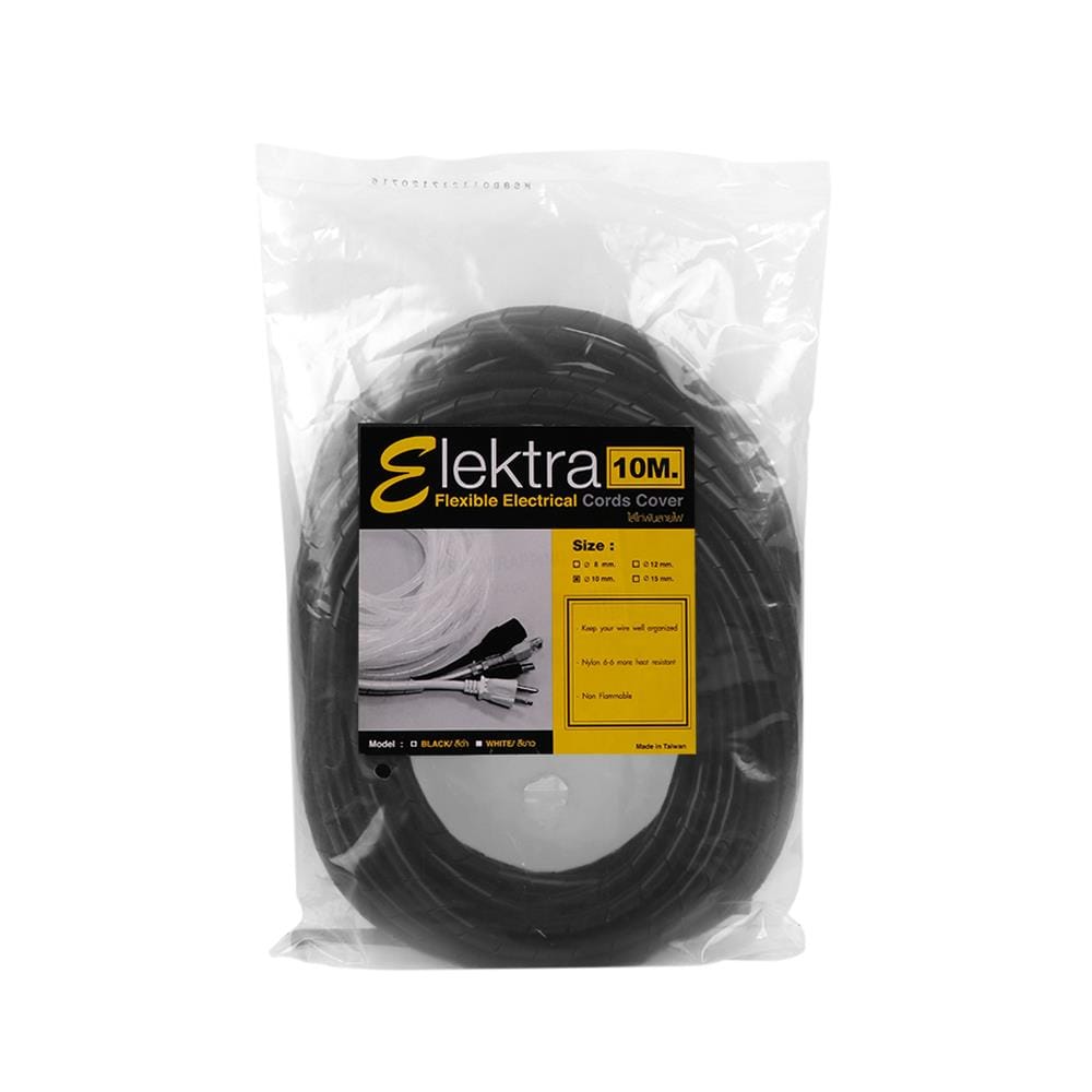 ไส้ไก่ ELEKTRA 10 มิลลิเมตร 10 เมตร ดำ