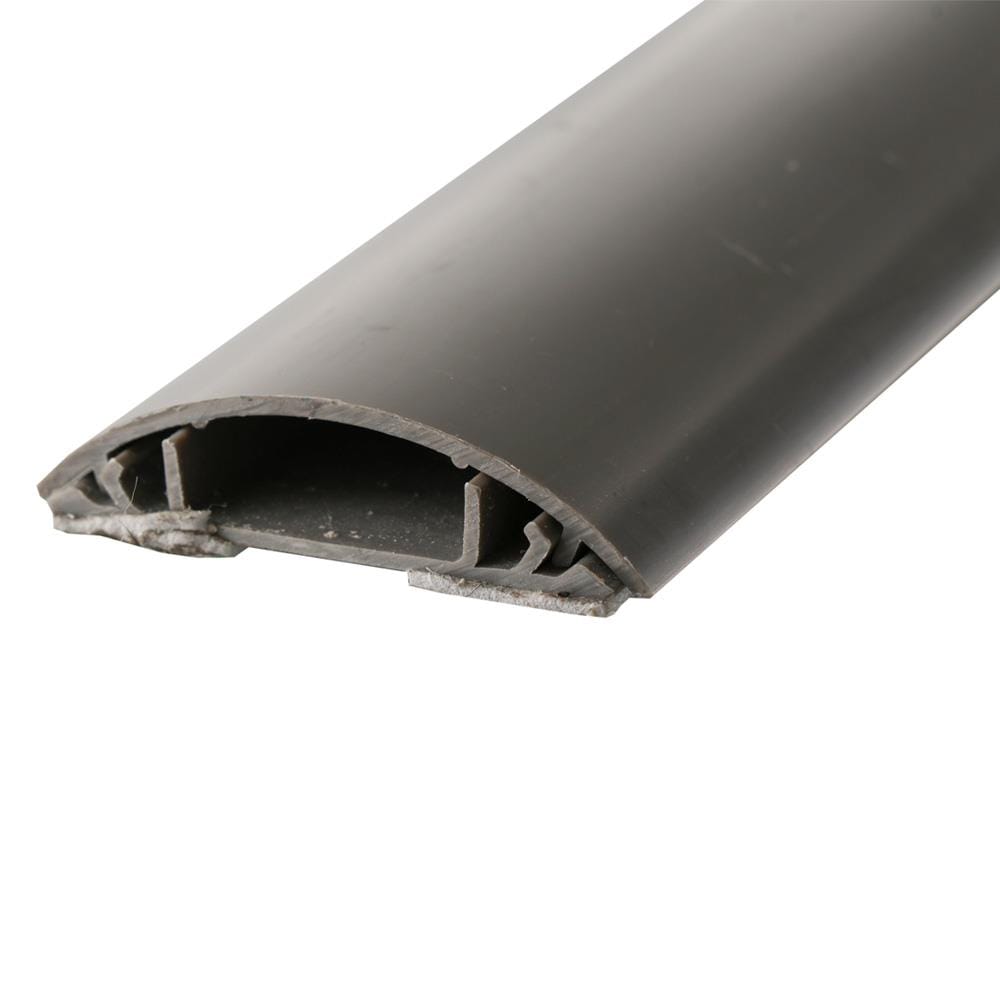 HALF-ROUND CABLE RACEWAY ELECKTA 6CMX2M GREY