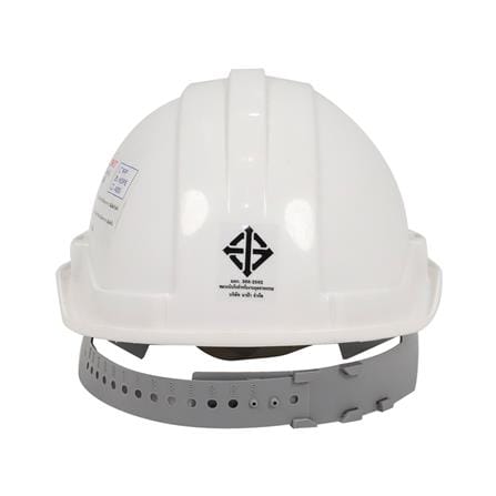 หมวกนิรภัย HDPE มาตรฐานมอก. DEXZON สีขาว_2