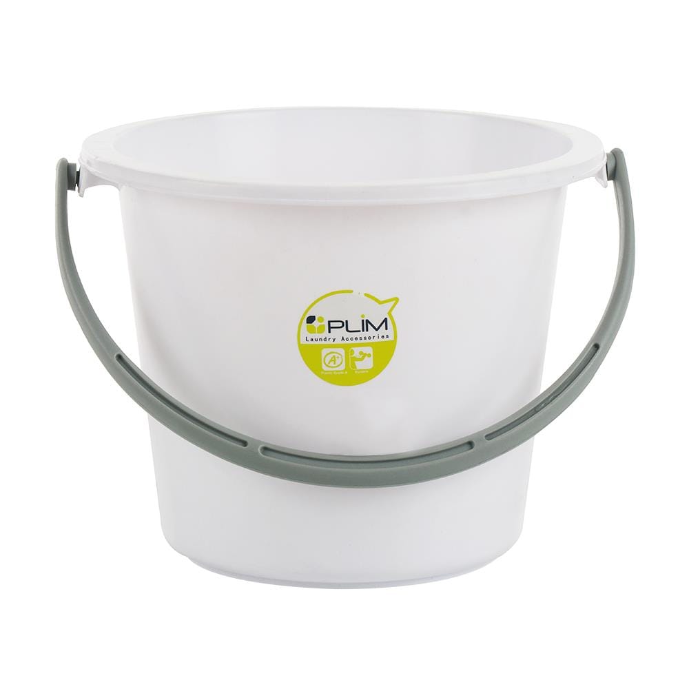 ถังน้ำกลม PLIM 9L (2.5.gl) สีขาว