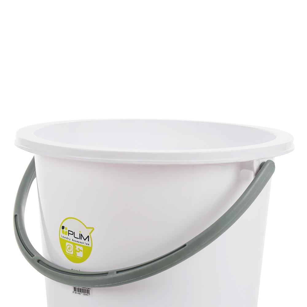 ถังน้ำกลม PLIM 17L (4.5.gl) สีขาว