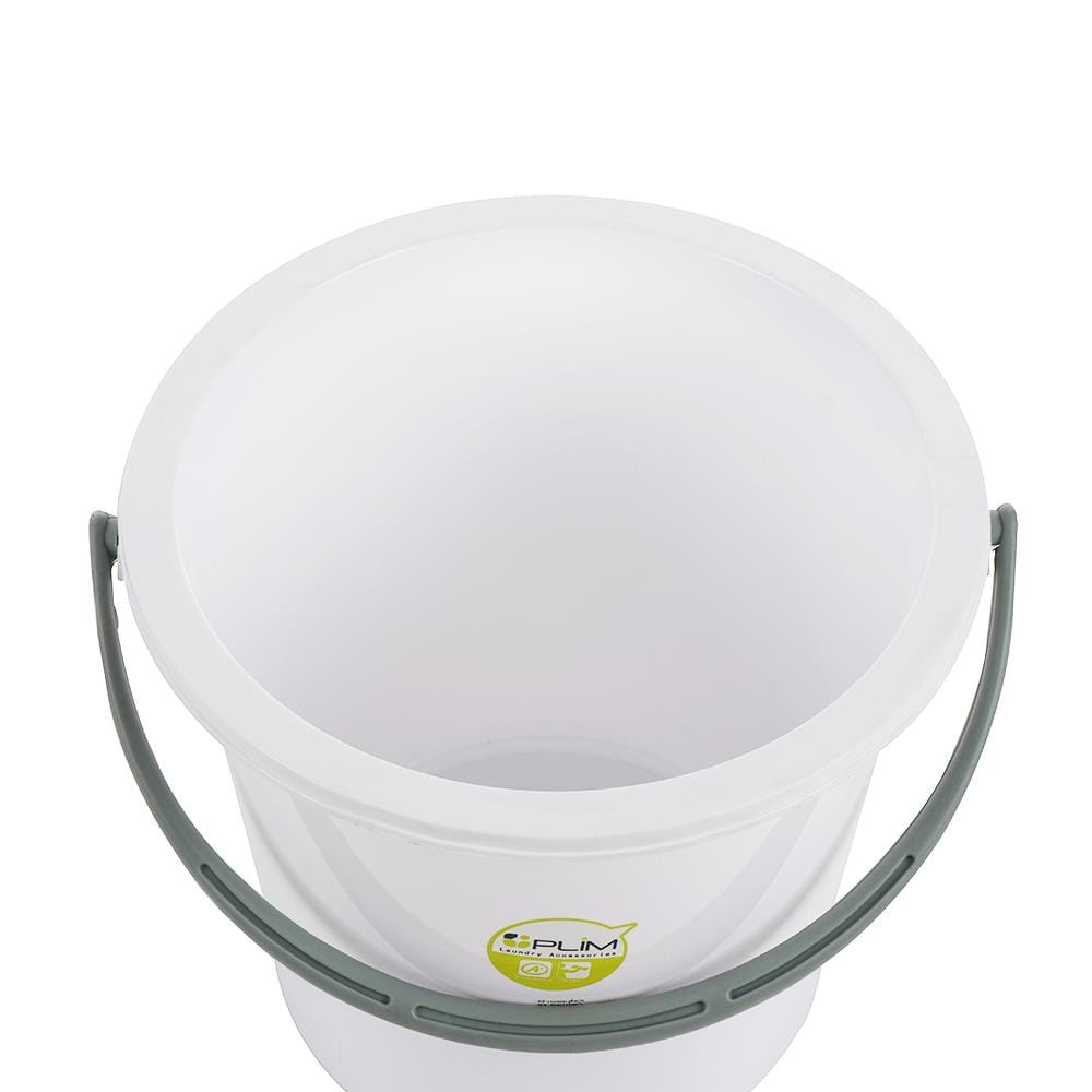 ถังน้ำกลม PLIM 17L (4.5.gl) สีขาว
