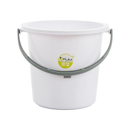 ถังน้ำกลม PLIM 17L (4.5.gl) สีขาว_0