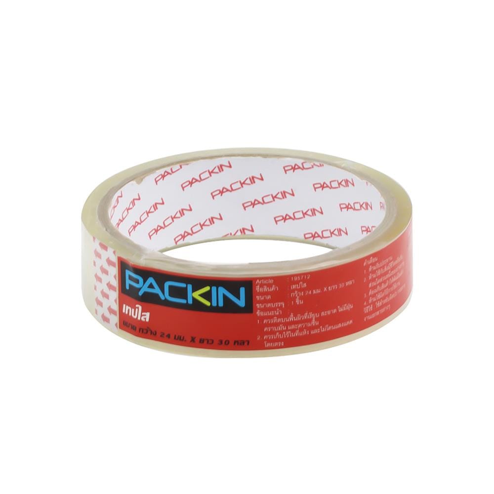 เทปใส PACK IN 24 มม. x 30 หลา