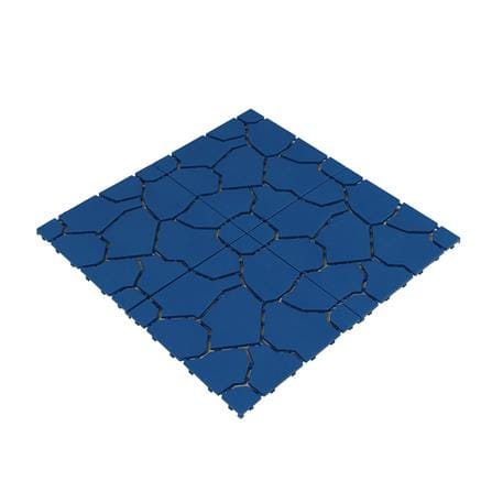 แผ่นกันลื่น HOME LIVING STYLE BIG STONE 30X30 ซม. สีน้ำเงิน_1