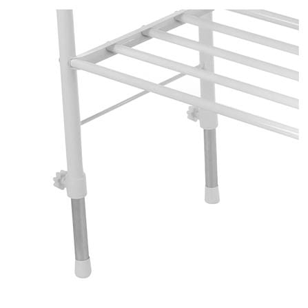 ชั้นวางรองเท้า 4 ชั้น ปรับระยะได้ STACKO NKHP26001 91x31.5x90 ซม. สีขาว_3