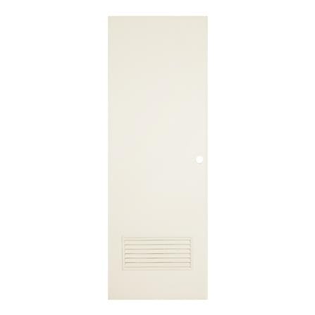 ประตูห้องน้ำ PVC AZLE AZ-2 เกล็ดล่าง UV มอก.70X200 ซม. สีครีม_0