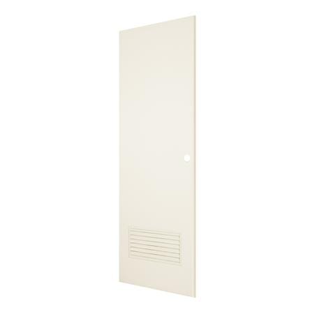 ประตูห้องน้ำ PVC AZLE AZ-2 เกล็ดล่าง UV มอก.70X200 ซม. สีครีม_1