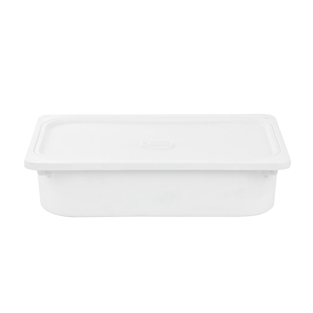 กล่องฝาปิด STACKO HARU 43x33x10 ซม. สีขาว