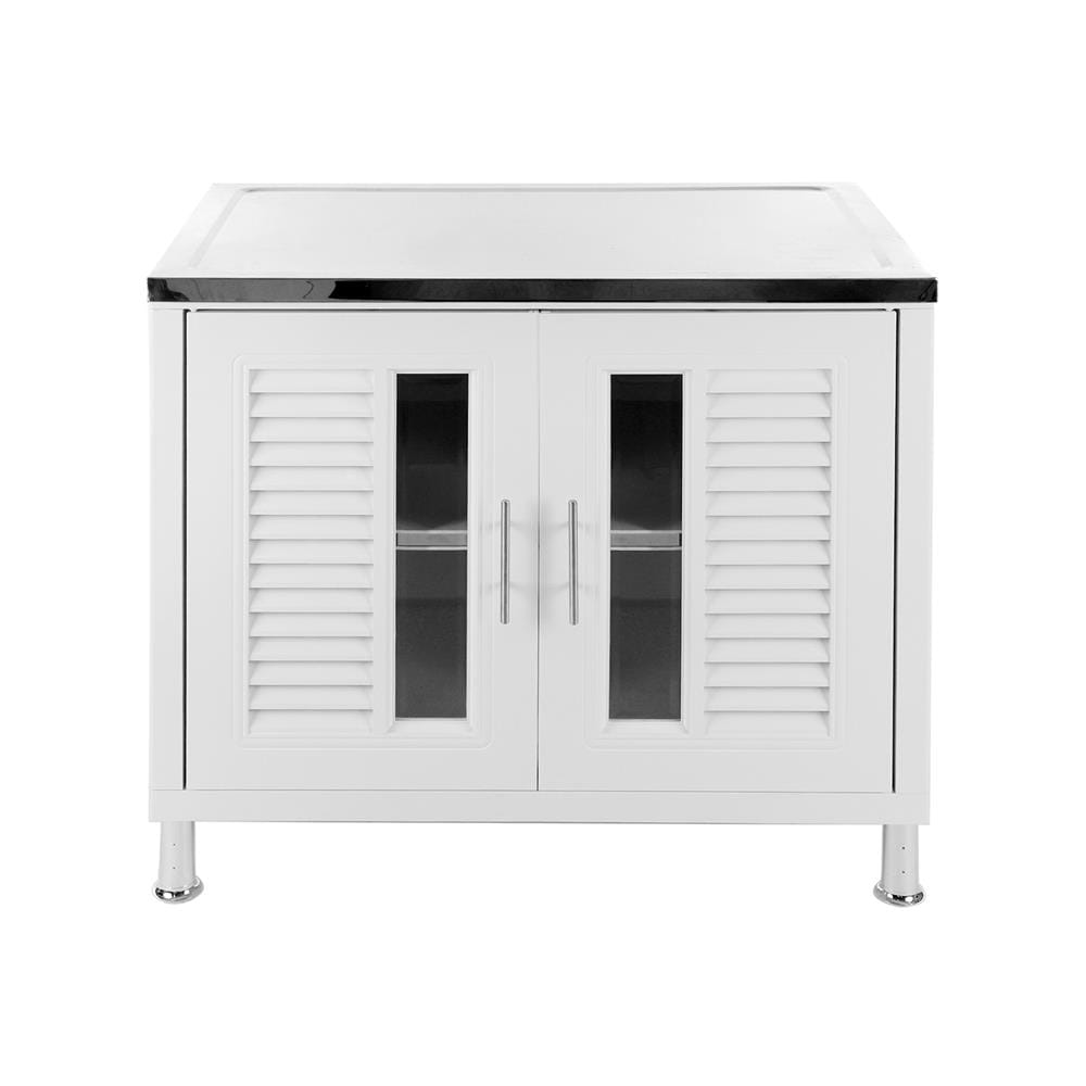ตู้ตั้งพื้น ABS CABIN NUVO TOP 89x82 ซม. สีขาว