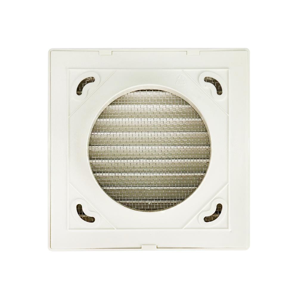VENT GRILLE COVER PARNO F100WH 10CM WHITE