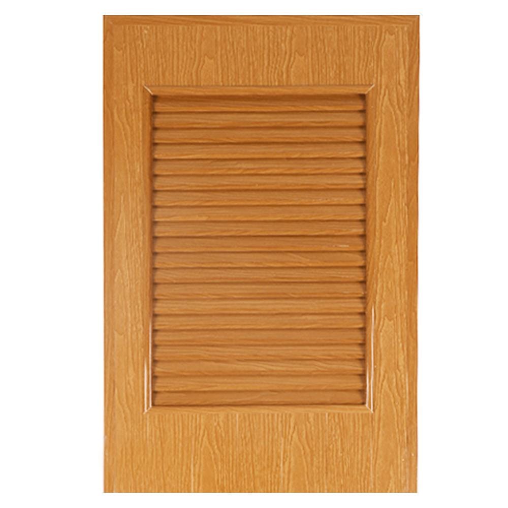 ประตู PVC บานประกอบ AZLE 3 70X200 ซม. สีสัก
