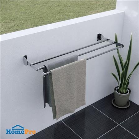 ราวติดผนังสเตนเลสพับได้ 3 เส้น 80cm PLIM_5