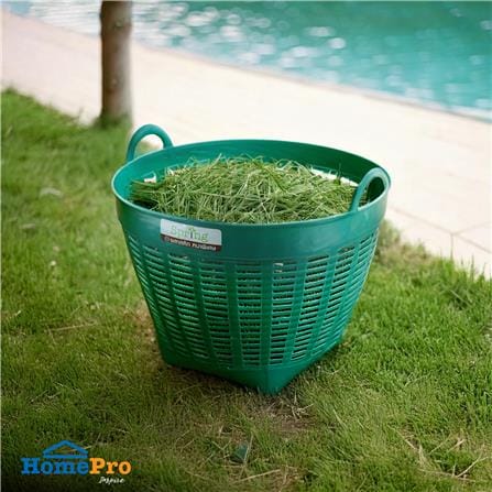 เข่งพลาสติก SPRING เบอร์ 4 สีเขียว_4