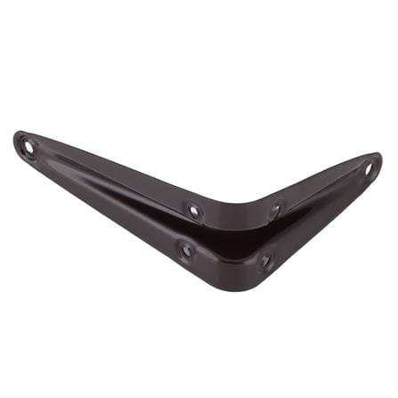 แขนรับชั้นเหล็ก HAFELE 90 องศา 7.5x10 ซม. สีน้ำตาล_1