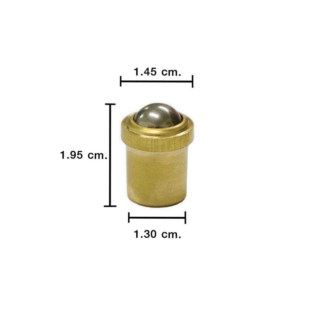 กันชนลูกปืนเดี่ยว FITT DM-50 สีทอง แพ็ก 2 ชิ้น