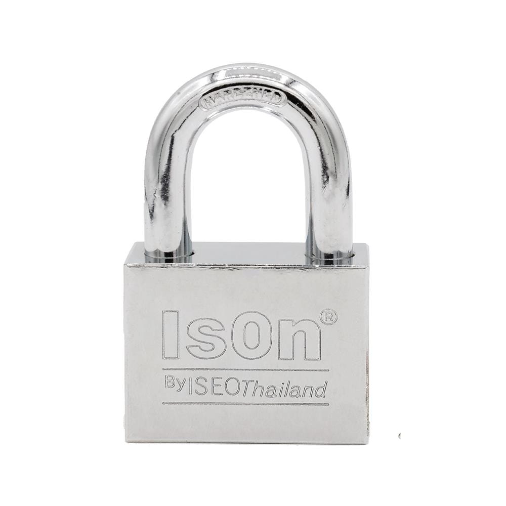 กุญแจมาสเตอร์คีย์ ISON 877CP 50 มม. สีสเตนเลส (4 ตัว/ชุด)