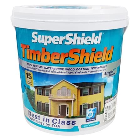 สีน้ำทาไม้ TOA SUPERSHIELD TIMBERSHIELD BASE A เนียน 1/4 แกลลอน