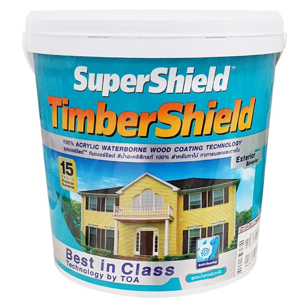 สีน้ำทาไม้ TOA TIMBERSHIELD BASE C เนียน 1 แกลลอน