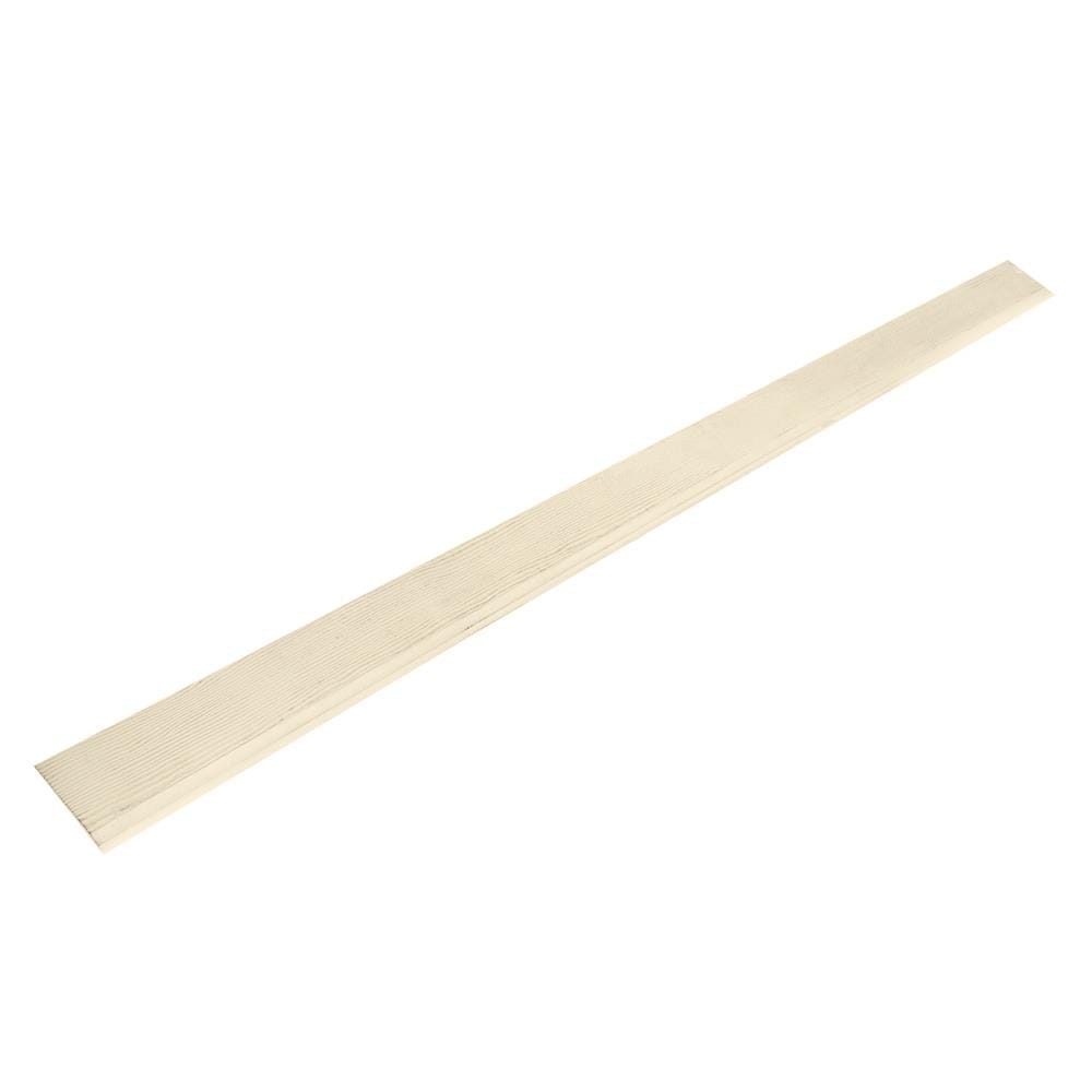 ไม้ผนังบังใบ CONWOOD ลายเกล็ด 15X305X1.1 ซม. สีขาวงาช้าง