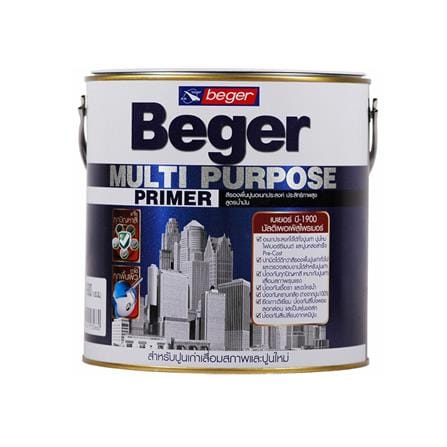 สีรองพื้นปูนเก่า BEGER MULTI PURPOSE PRIMER B-1900 1 แกลลอน_0