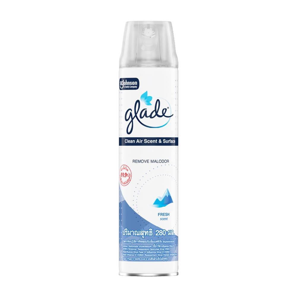 สเปรย์ปรับอากาศ GLADE 280 มล. CLEAN FRESH