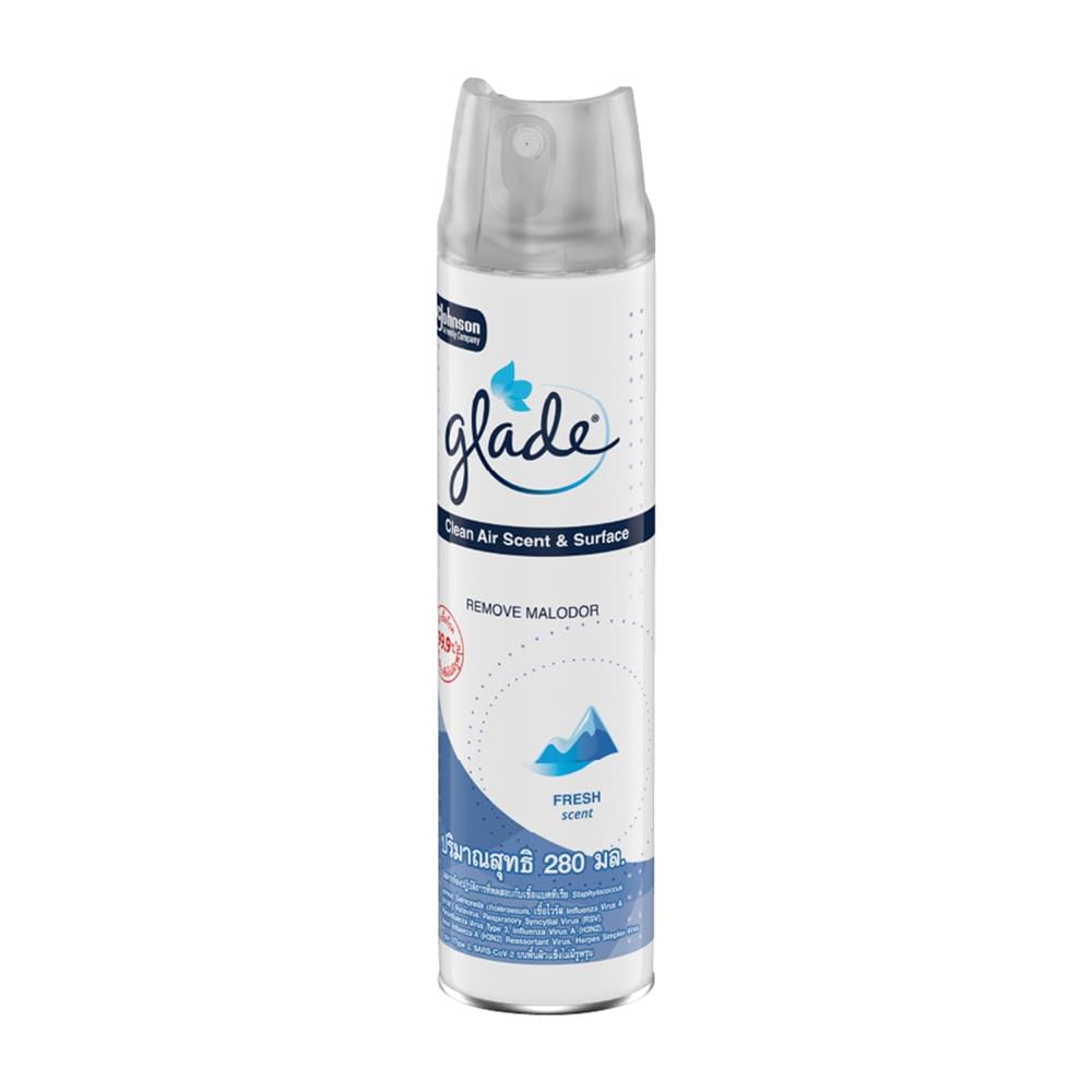 สเปรย์ปรับอากาศ GLADE 280 มล. CLEAN FRESH