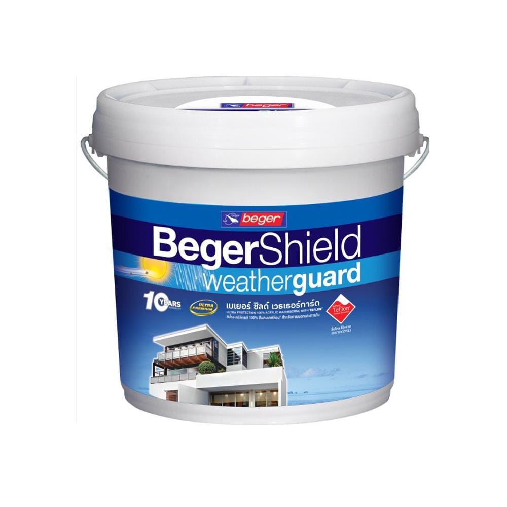 สีรองพื้นปูนใหม่ BEGERSHIELD WEATHERGUARD E-4000 5 แกลลอน