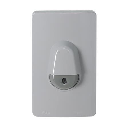 สวิตช์กดกระดิ่ง SCHNEIDER A3031WBP สีเทา
