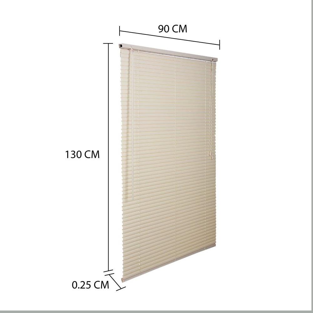 มู่ลี่ ไวนิล HOME LIVING STYLE 90X130 ซม. สีเหลือง