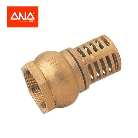 ฟุตวาล์ว ANA 2 นิ้ว สีทอง